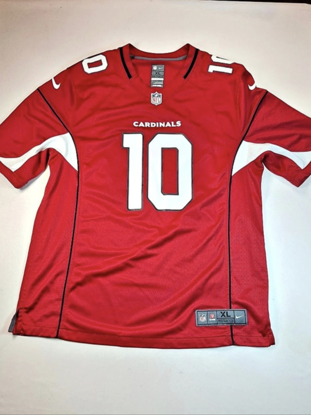 Nike DeAndre Hopkins #10 Arizona Cardinals On Field jersey NFL Jersey Red White